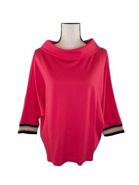 NWOT TRINA TURK AQUATA TOP IN PINK SAPPHIRE